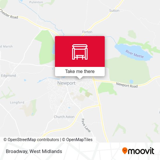 Broadway map
