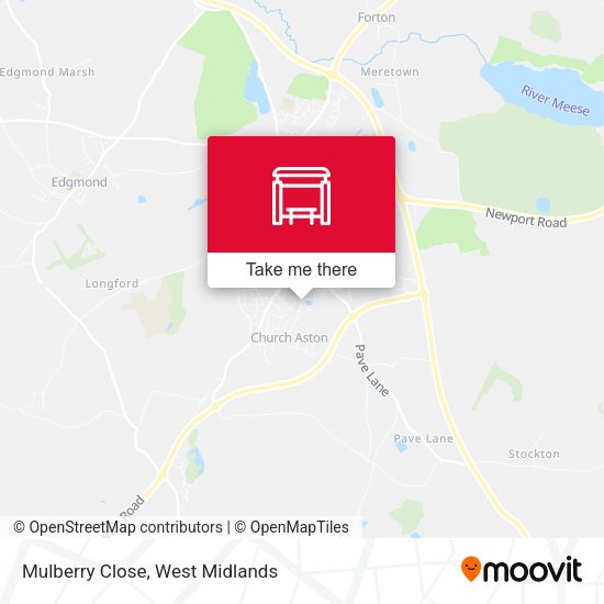 Mulberry Close map