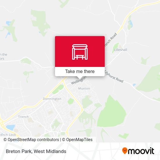 Breton Park map