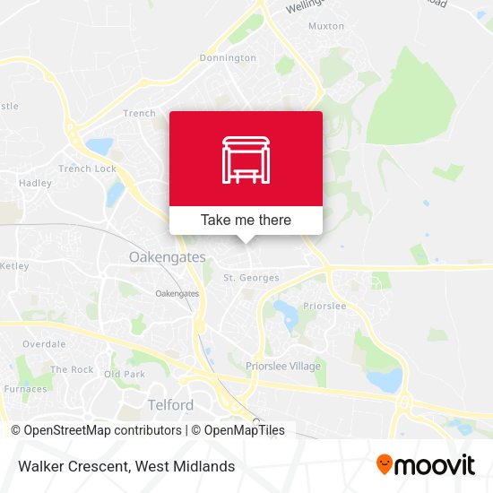Walker Crescent map