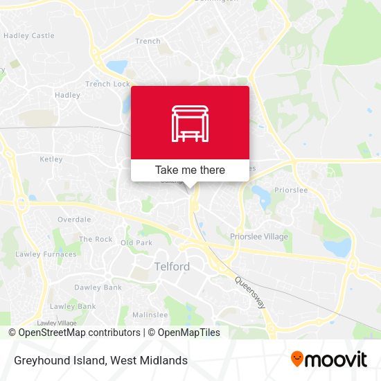 Greyhound Island map