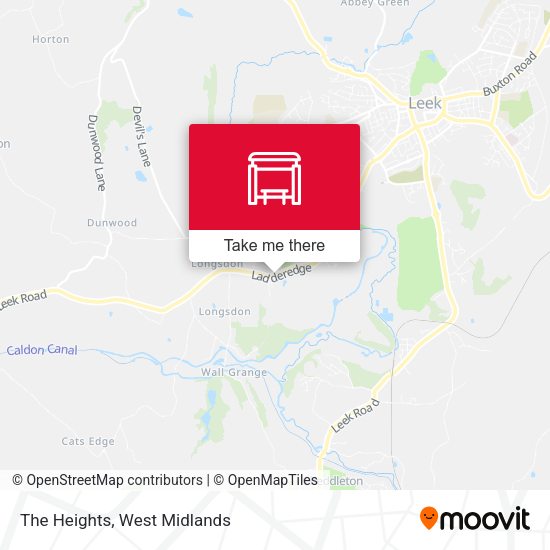The Heights map