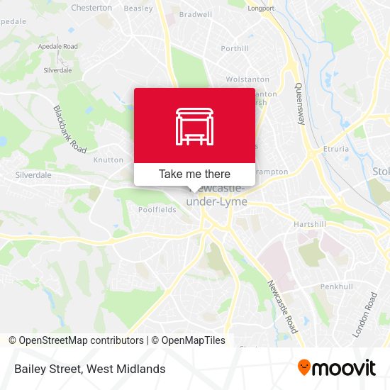 Bailey Street map