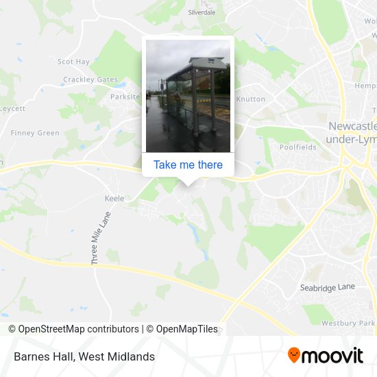 Barnes Hall map