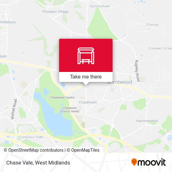 Chase Vale map