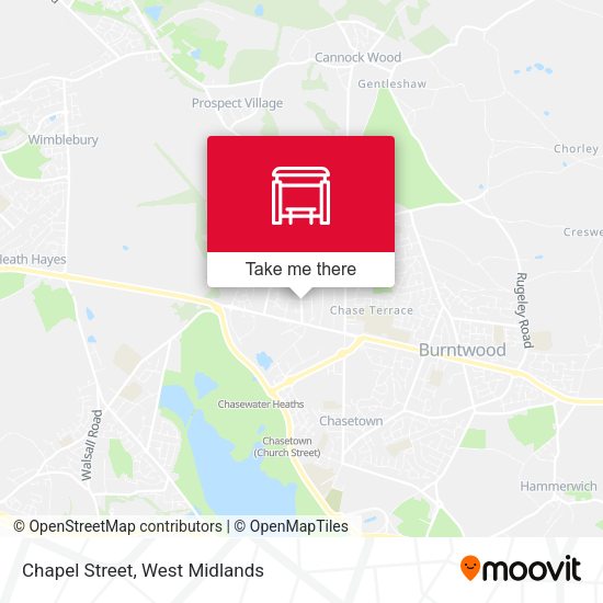 Chapel Street map