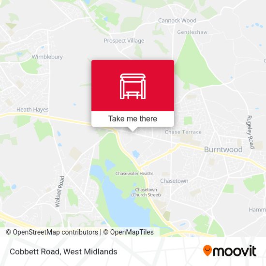 Cobbett Road map