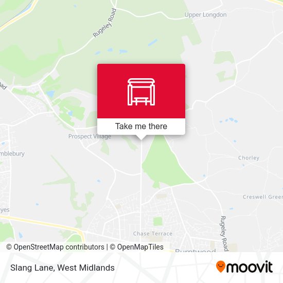 Slang Lane map