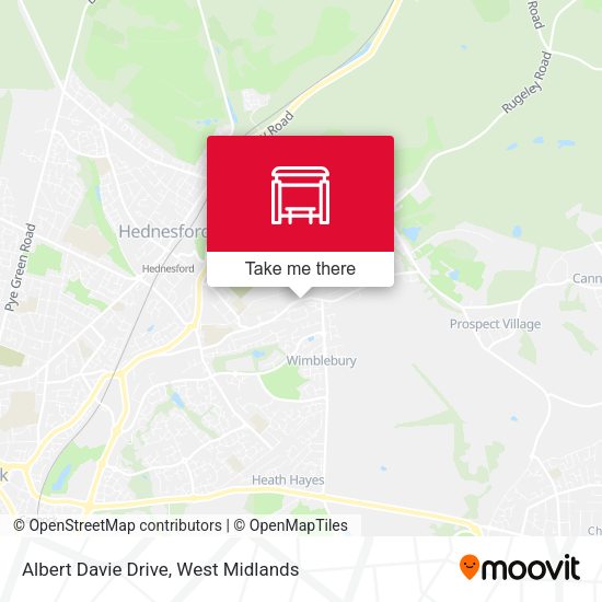 Albert Davie Drive map