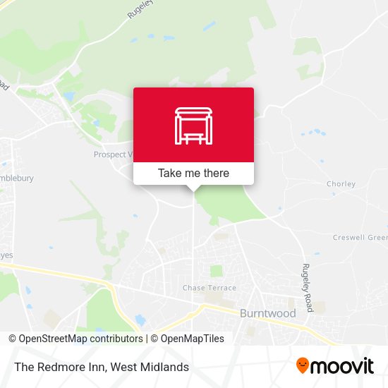 The Redmore Inn map