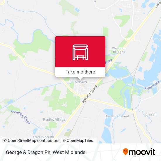 George & Dragon Ph map