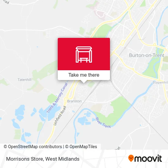 Morrisons Store map