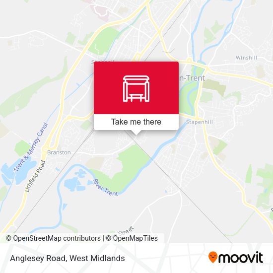 Anglesey Road map