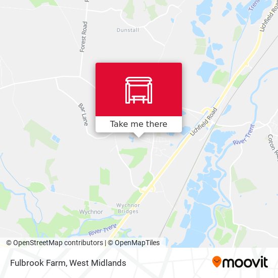 Fulbrook Farm map