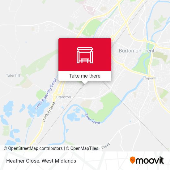 Heather Close map