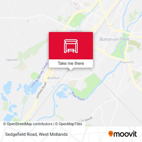 Sedgefield Road map