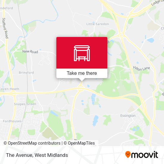 The Avenue map