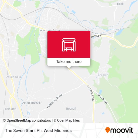 The Seven Stars Ph map