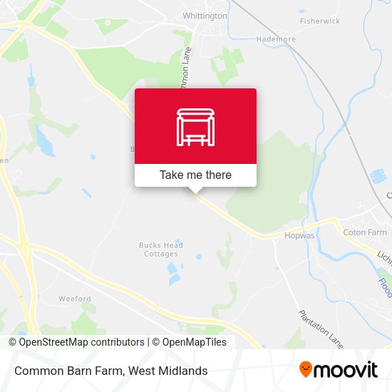 Common Barn Farm map