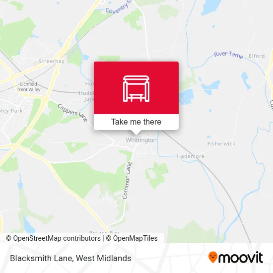 Blacksmith Lane map