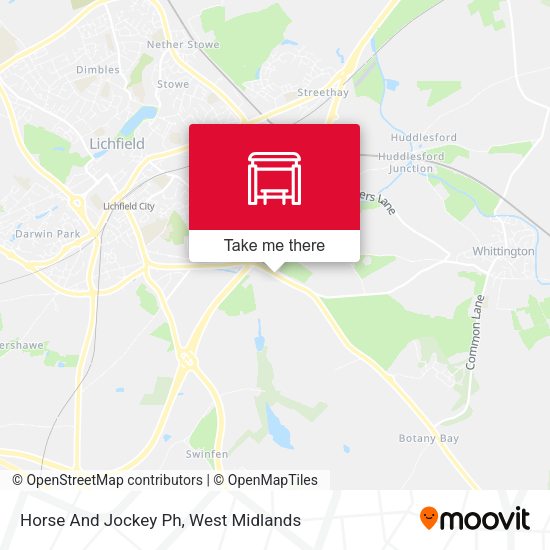 Horse And Jockey Ph map