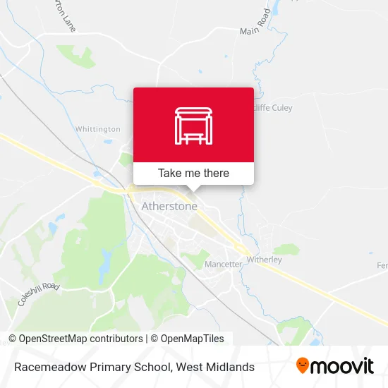 Racemeadow Primary School map