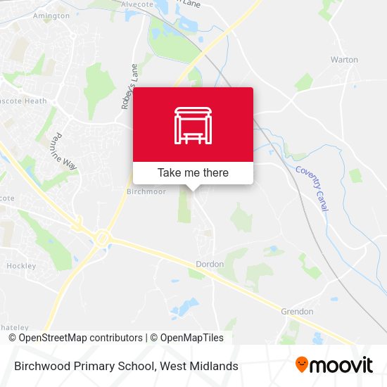 Birchwood Primary School map