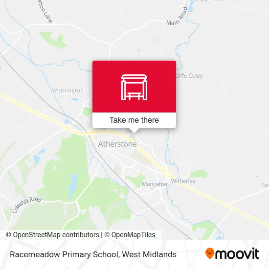Racemeadow Primary School map