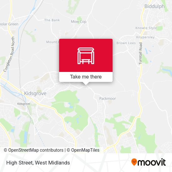 High Street map