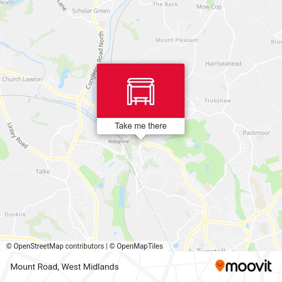 Mount Road map