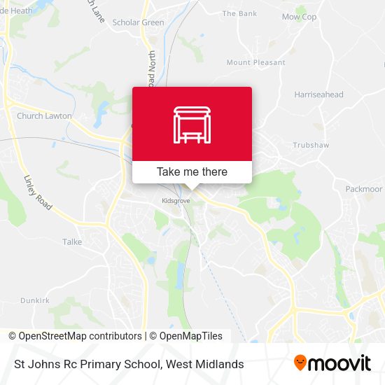 St Johns Rc Primary School map