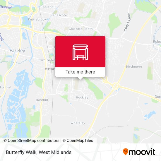 Butterfly Walk map