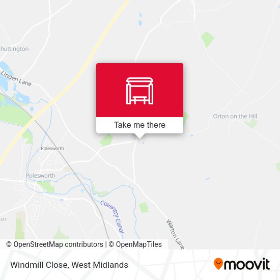 Windmill Close map
