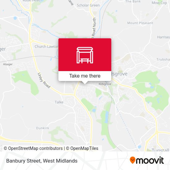 Banbury Street map