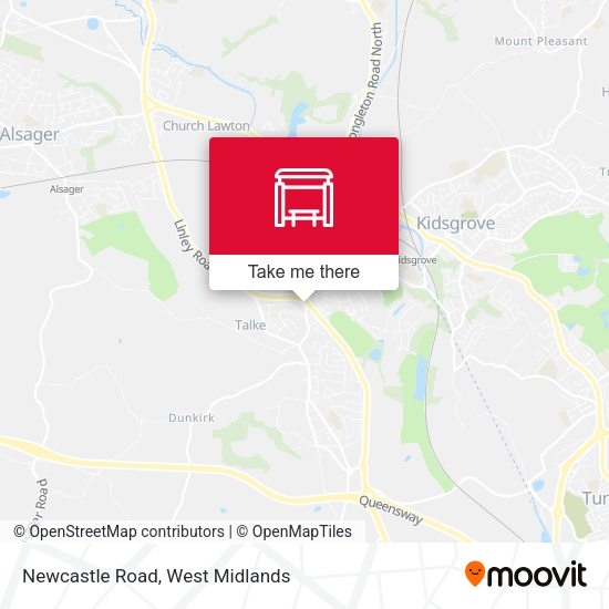 Newcastle Road map