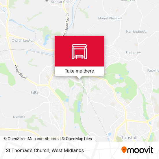 St Thomas's Church map