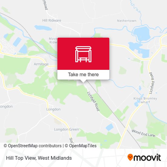 Hill Top View map
