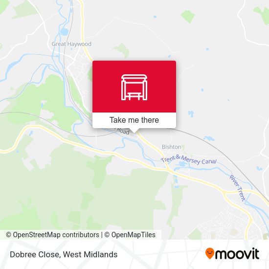 Dobree Close map