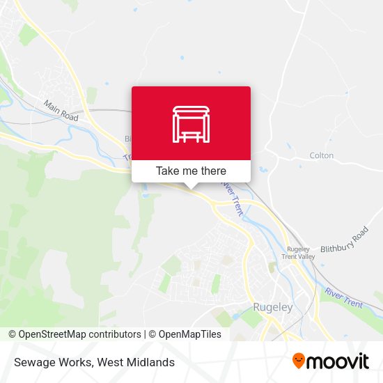 Sewage Works map