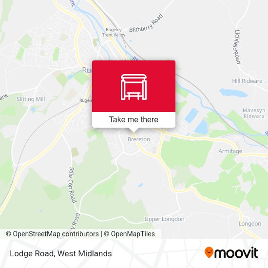 Lodge Road map