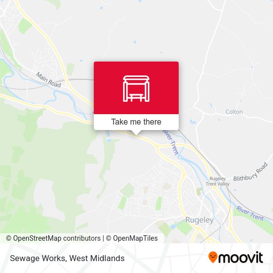 Sewage Works map
