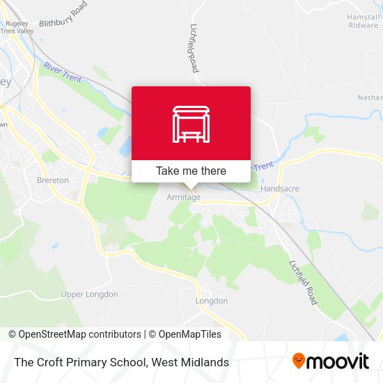 The Croft Primary School map