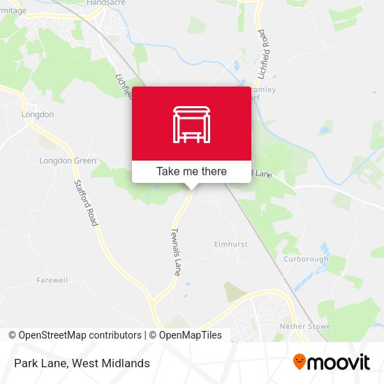 Park Lane map