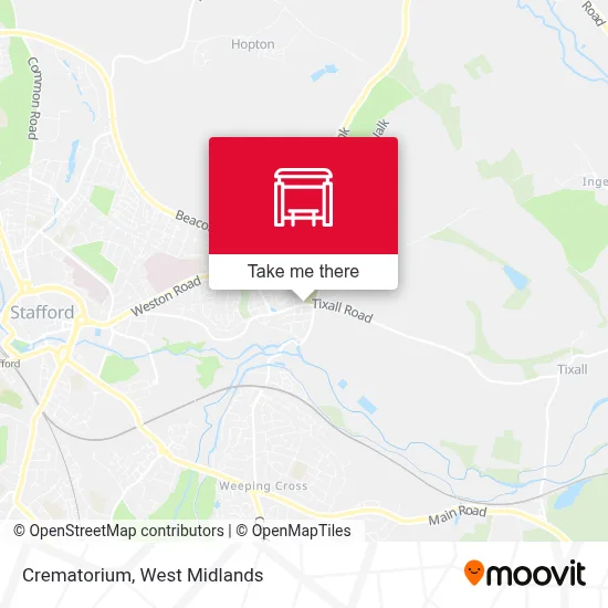 Crematorium map