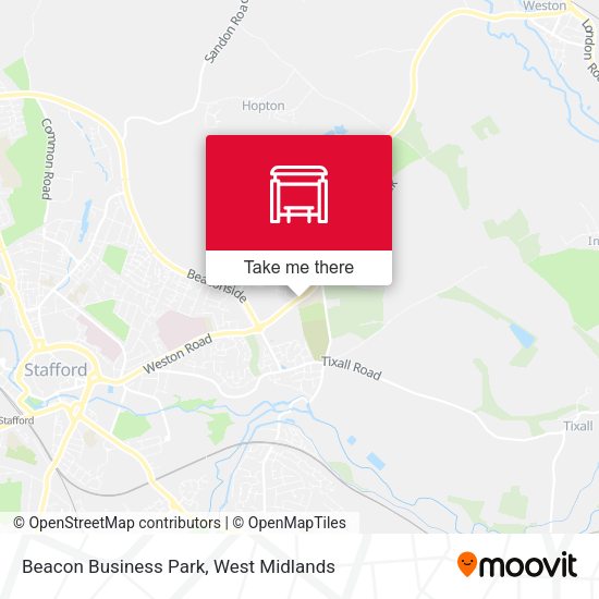 Beacon Business Park map