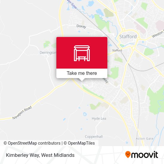 Kimberley Way map