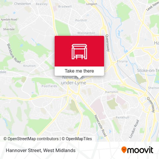 Hannover Street map