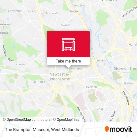 The Brampton Museum map