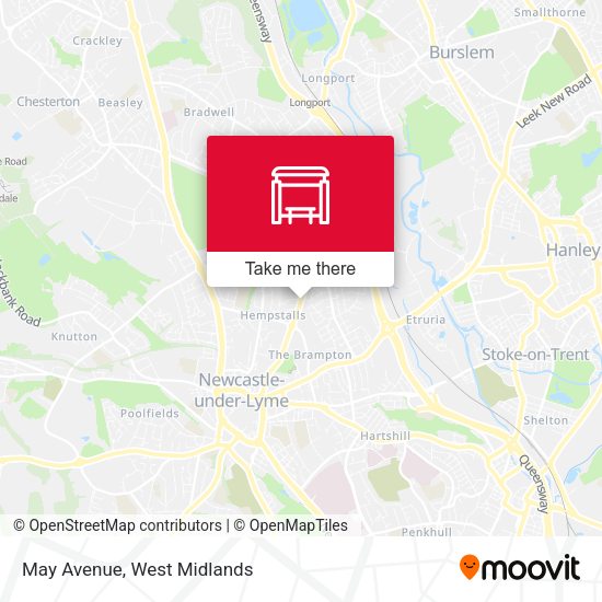 May Avenue map