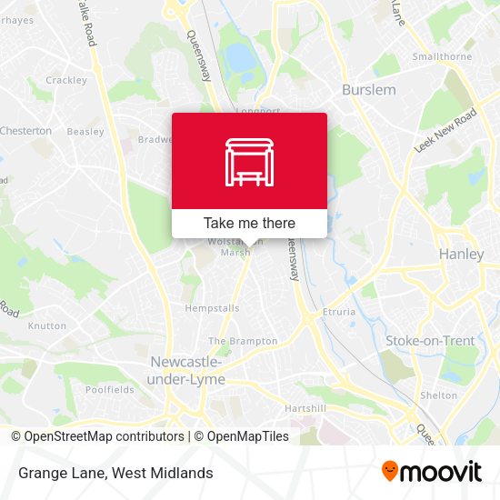 Grange Lane map